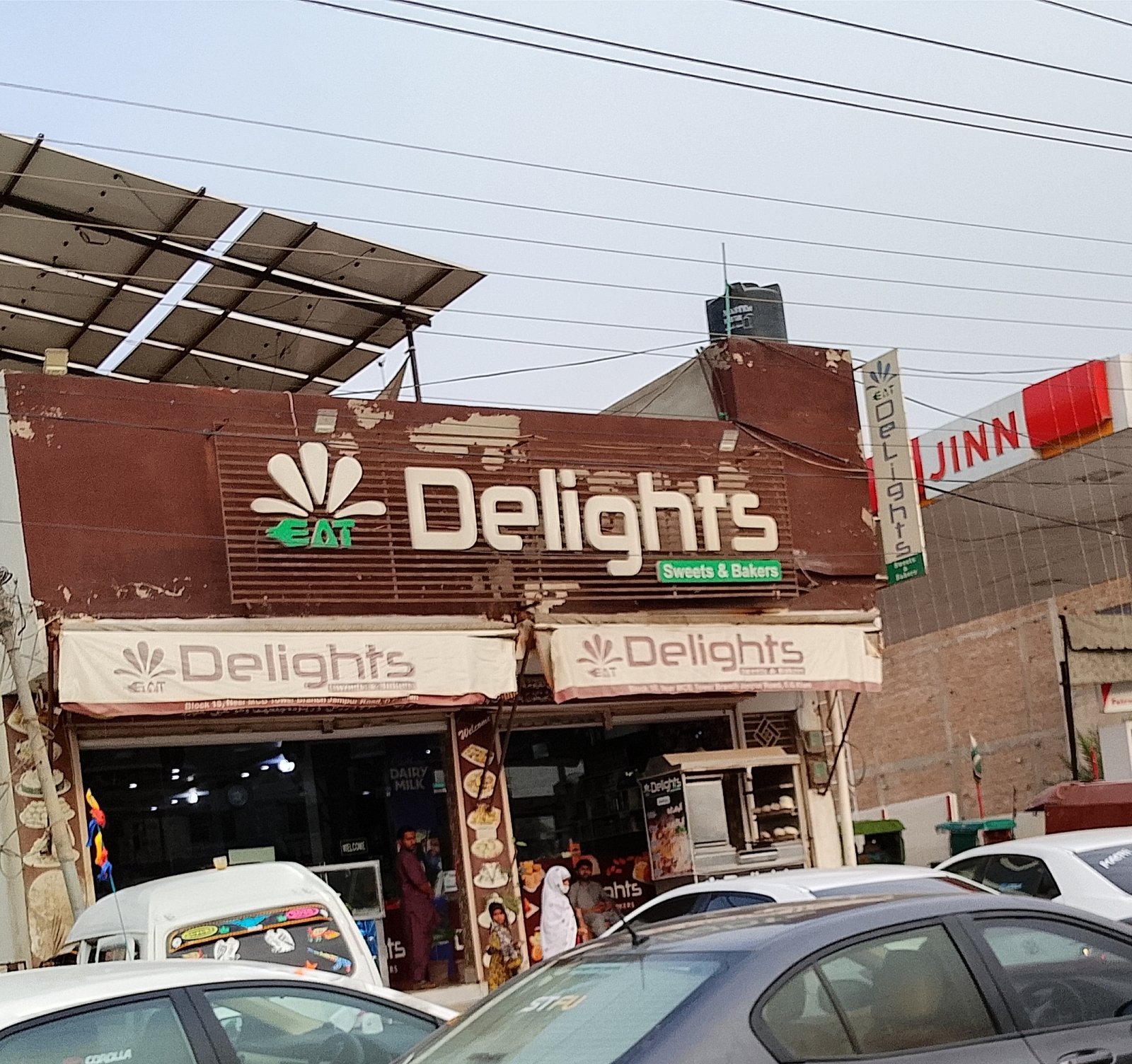Delight sweet and beaker